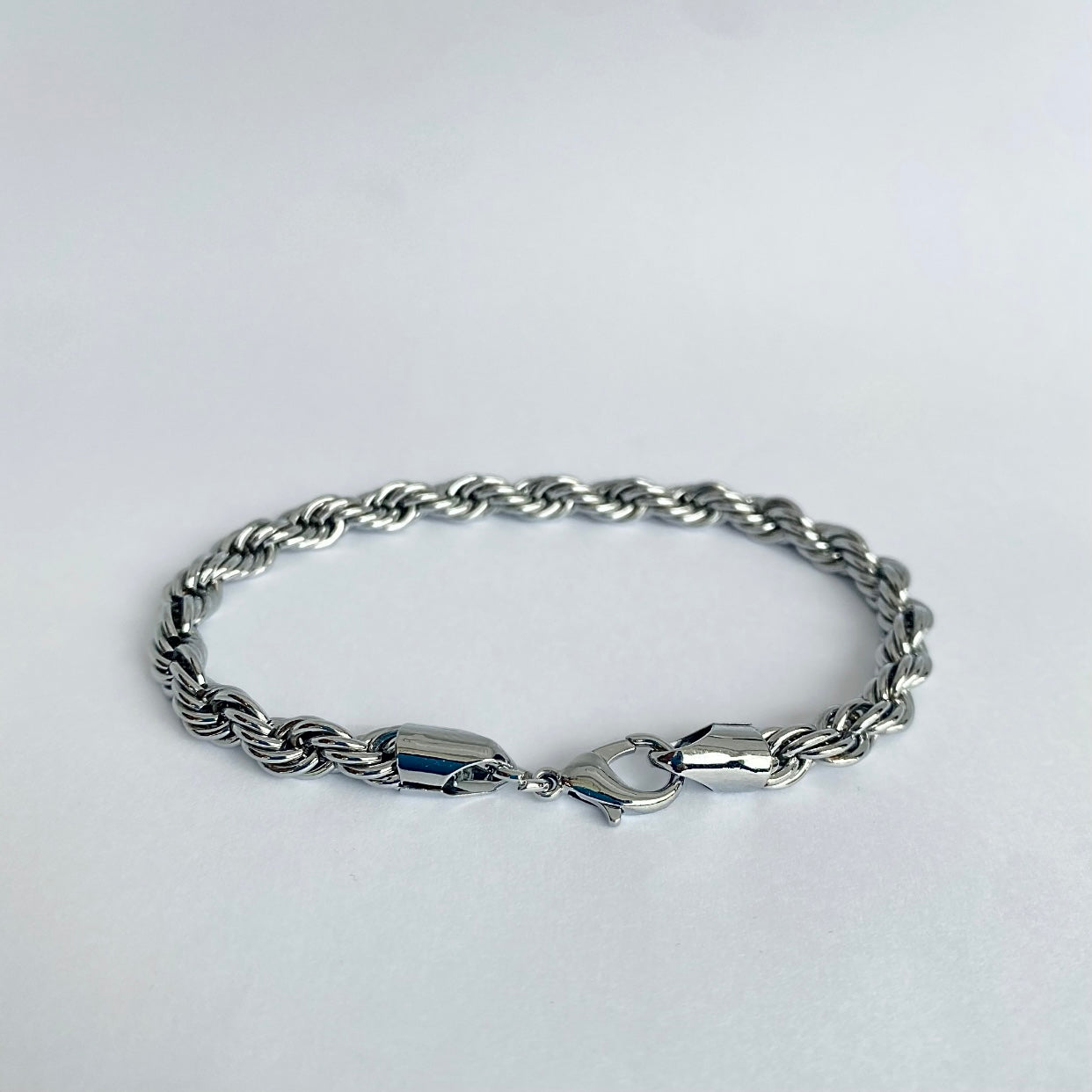 Silver Swirl Bracelet