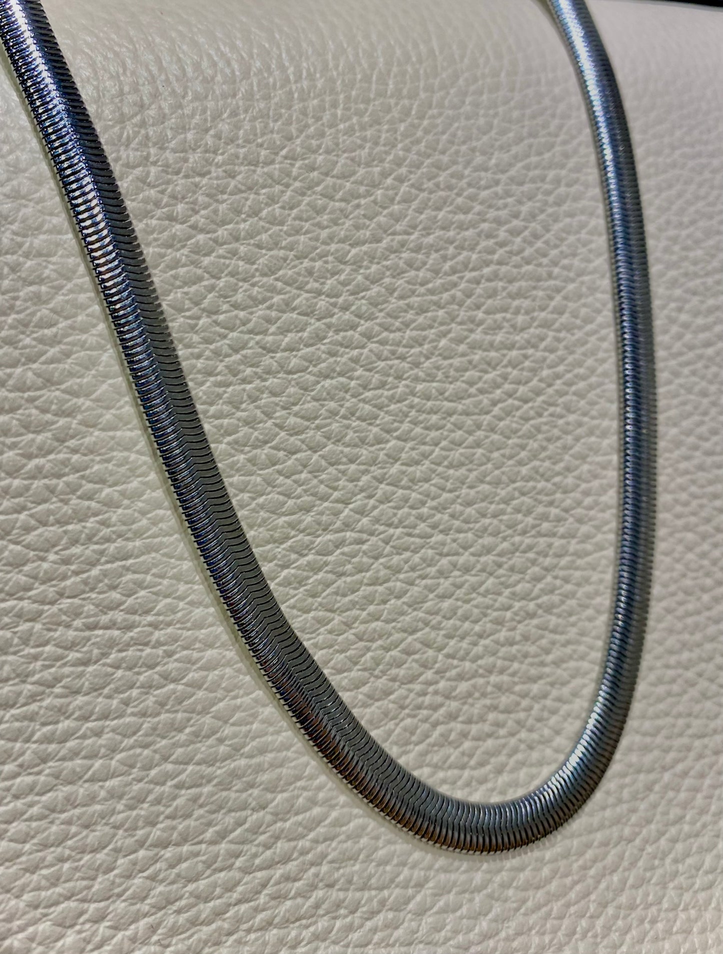 Serpentine Silver Strand